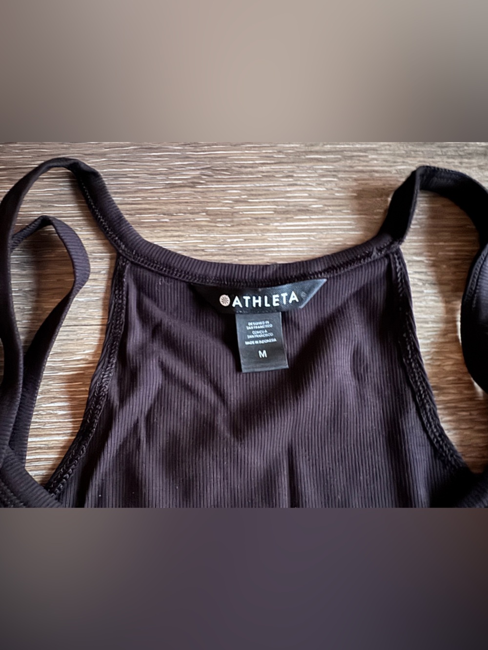 ATHLETA Rib Wide Binding Tank - Picture 2 of 9